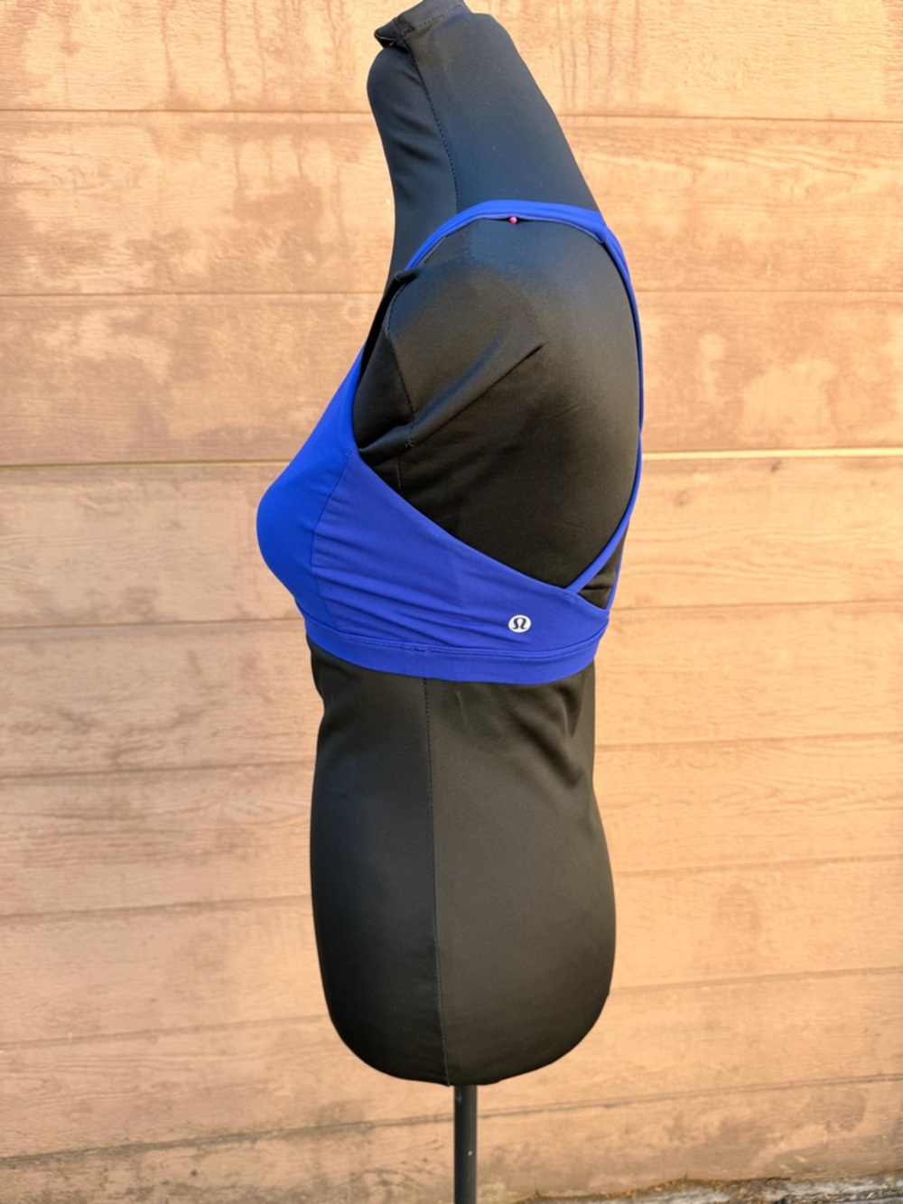 lululemon athletica Strappy Back Sports Bra - Bright Blue - Picture 7 of 10